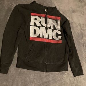 Black RUN DMC Jacket.